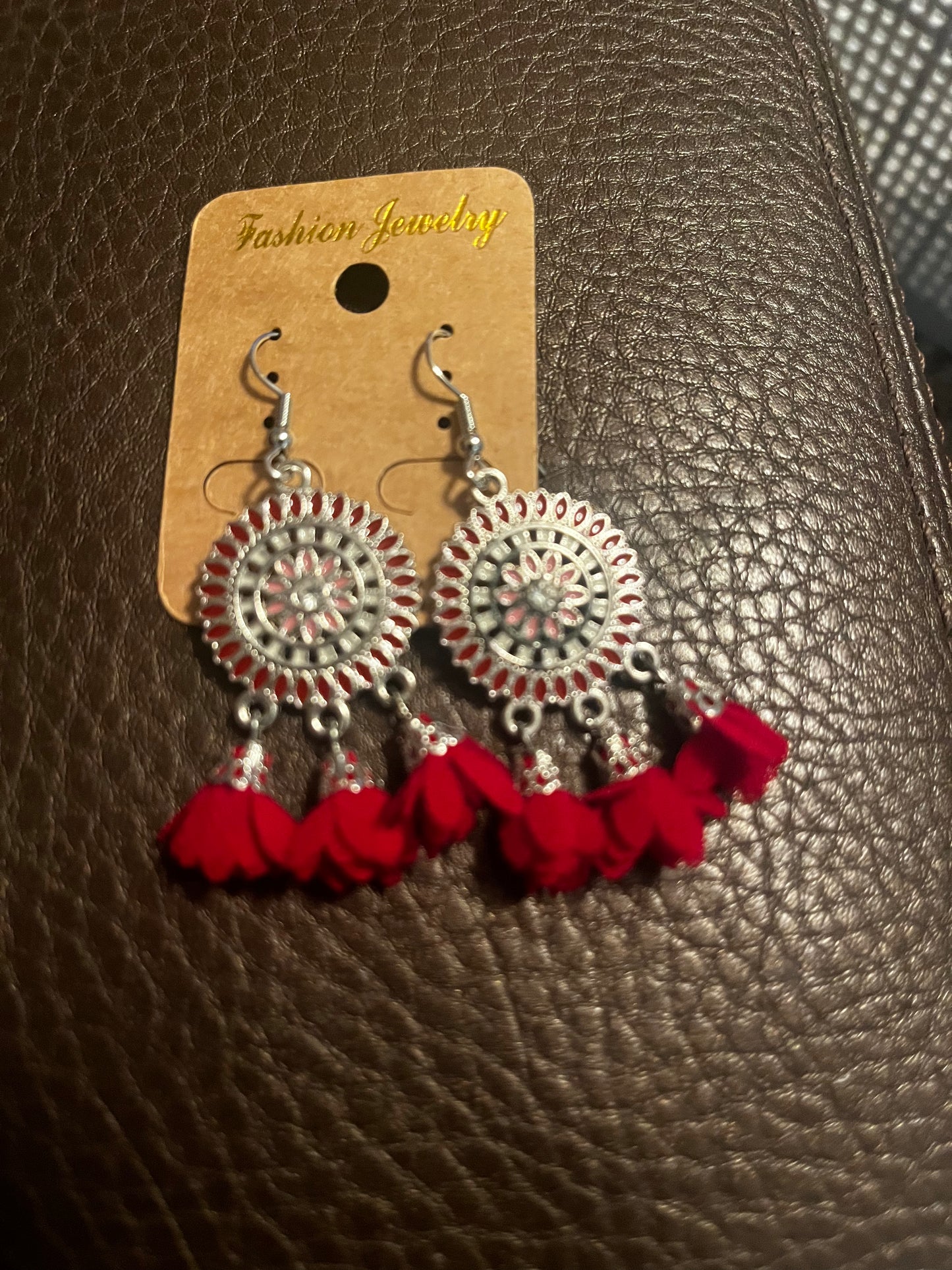 Emily Rose Flower Drop Earrings