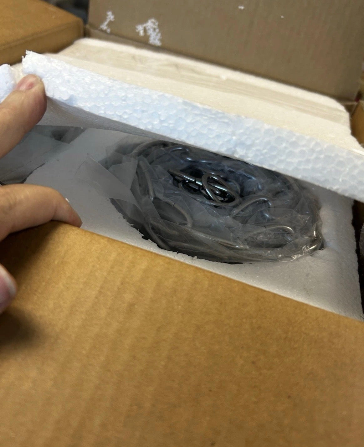 Mini Pendant Crystal Glass Accents Hanging Light