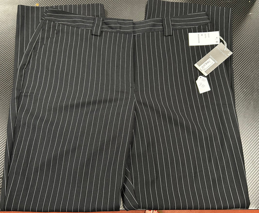 NEW! Worthington Black& White Pinstriped Dress Pants Size 18