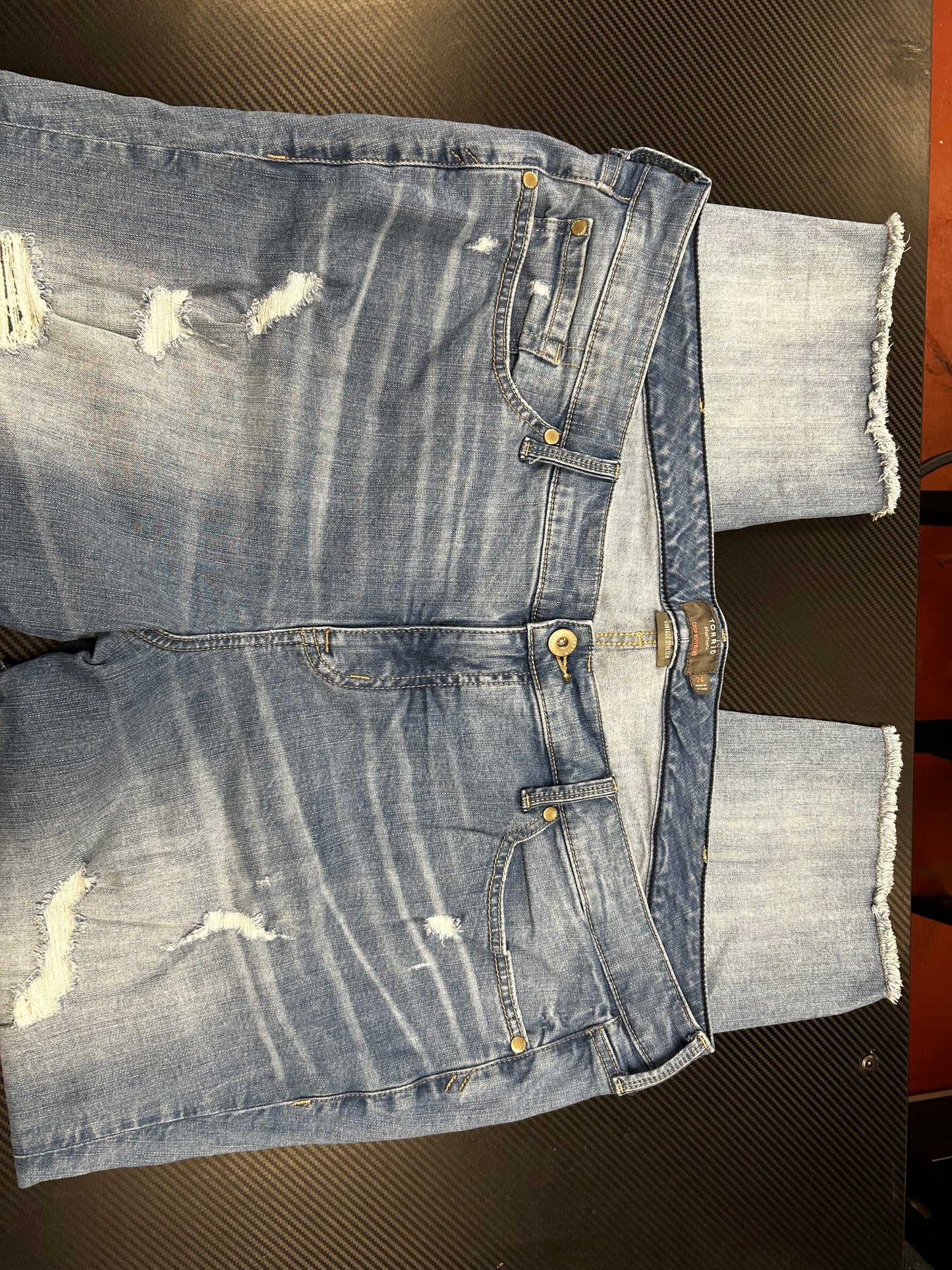 Torrid Size 24 Distressed Jeans