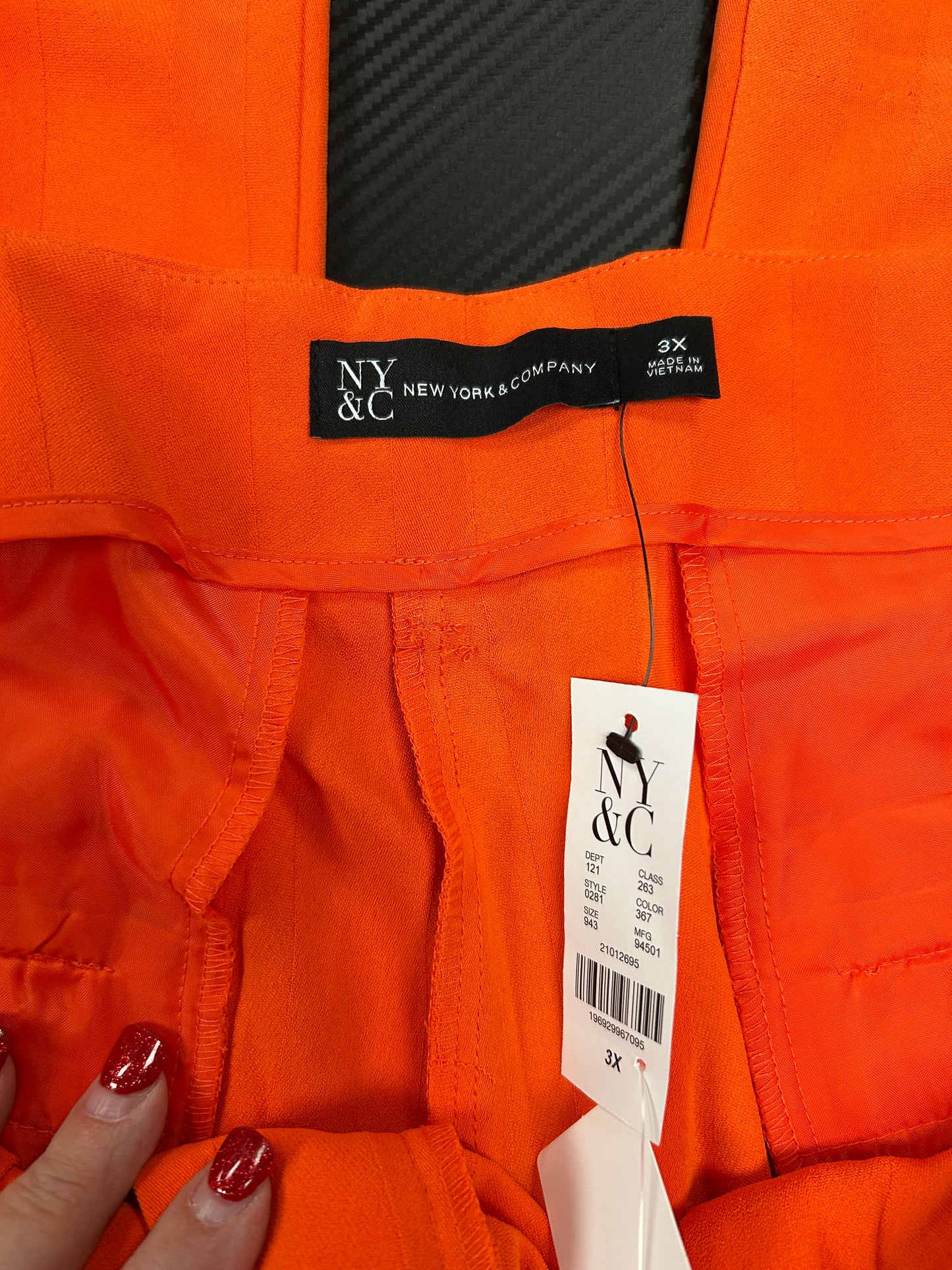 New! NY&C Plus Size Wide Leg Dress Pants 3xl