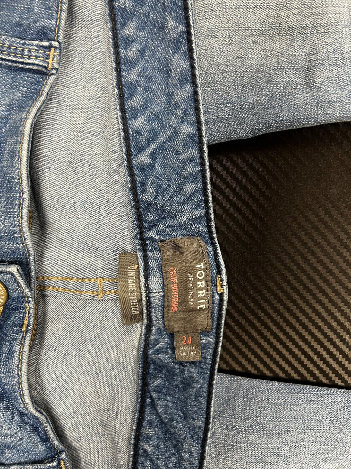 Torrid Size 24 Distressed Jeans