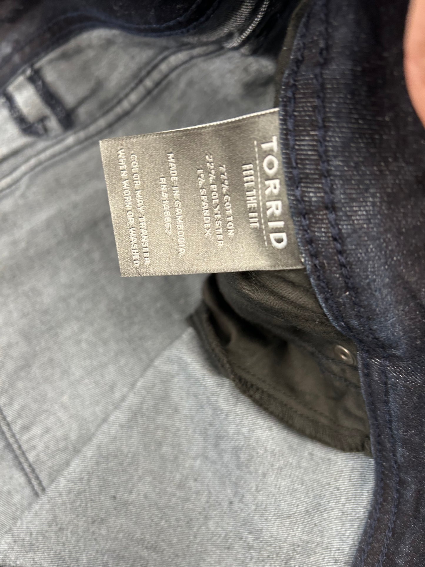 Torrid Size 28 Bootcut Plus Size Jeans