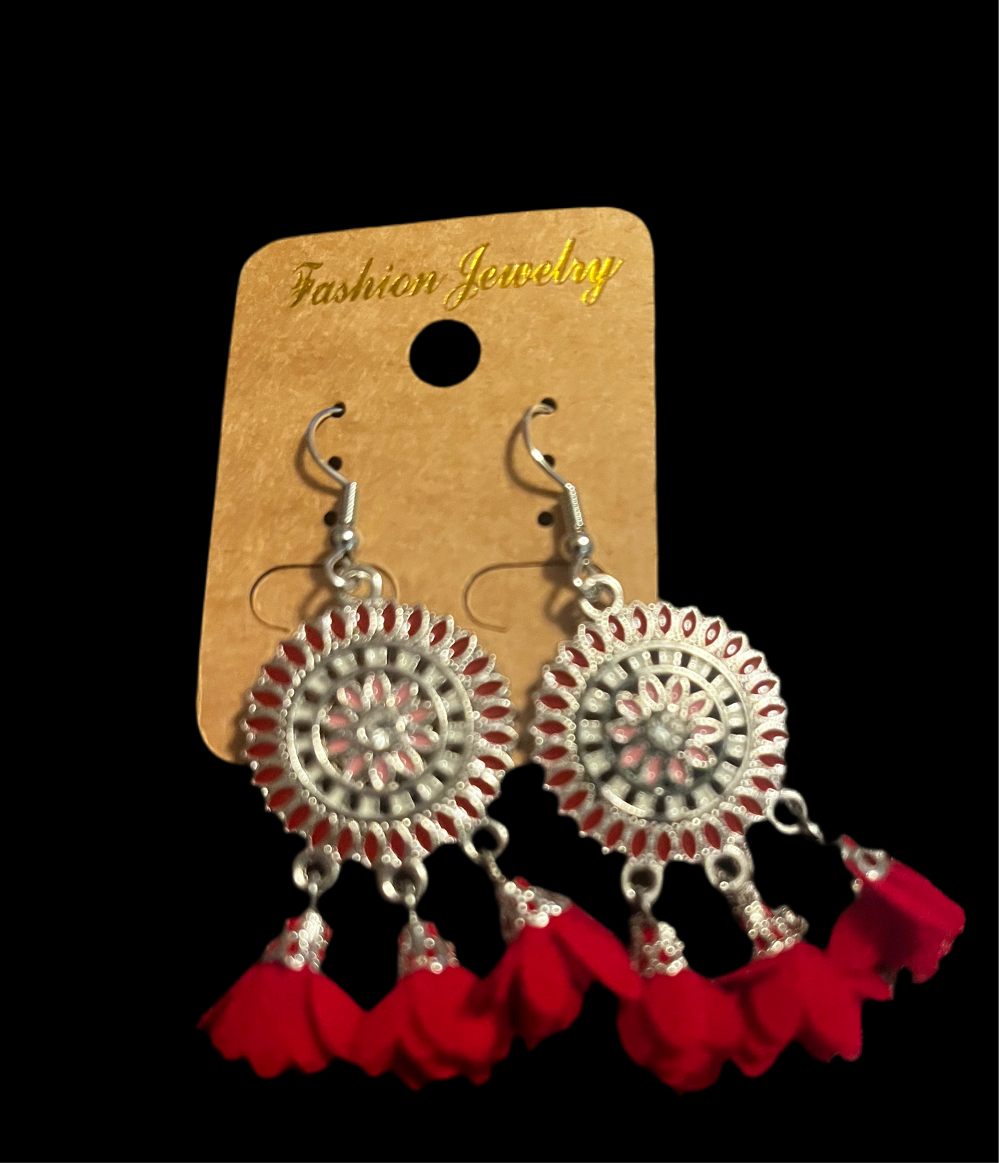 Emily Rose Flower Drop Earrings