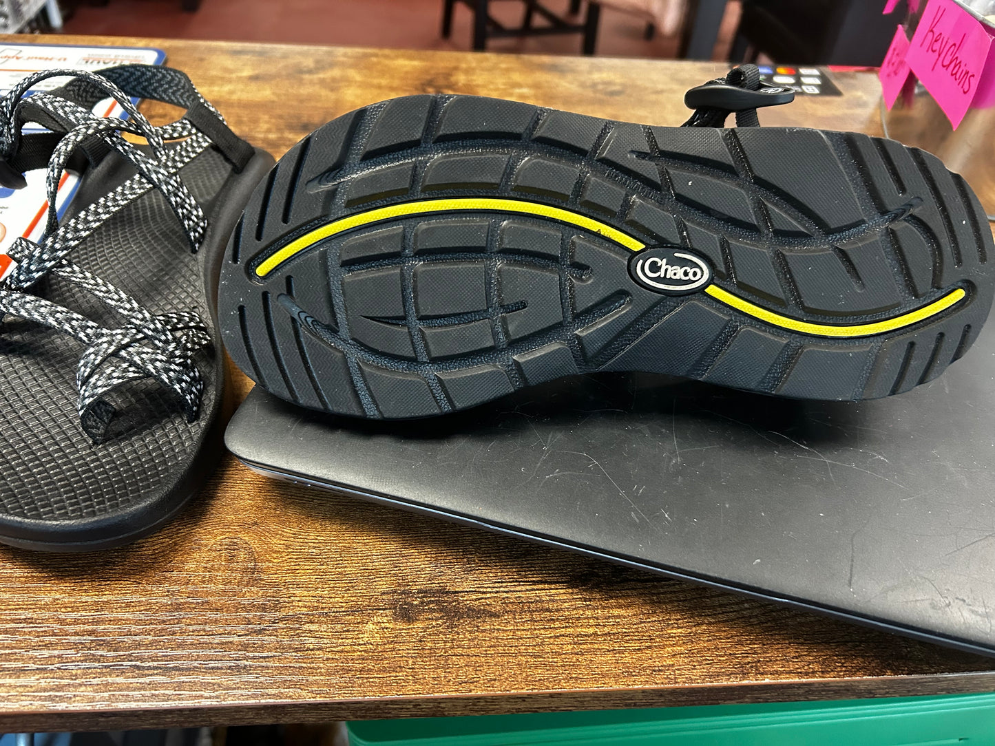 Chaco Size 9 Women’s Sandals Blk&White