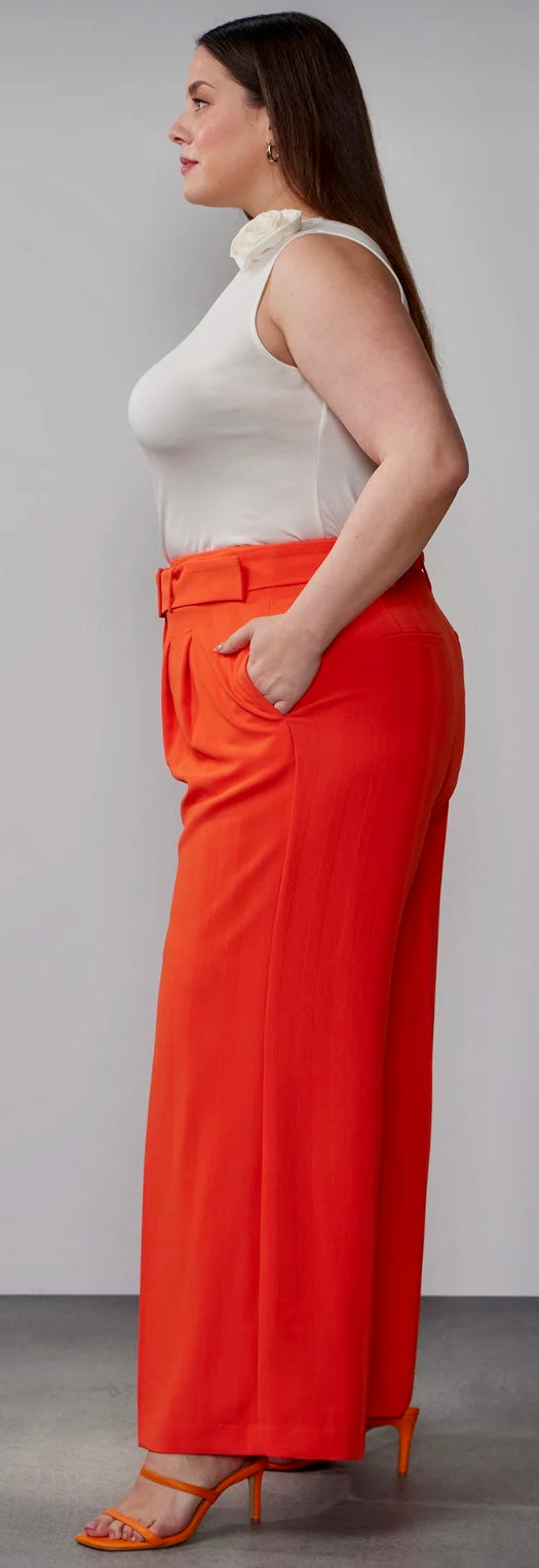 New! NY&C Plus Size Wide Leg Dress Pants 3xl