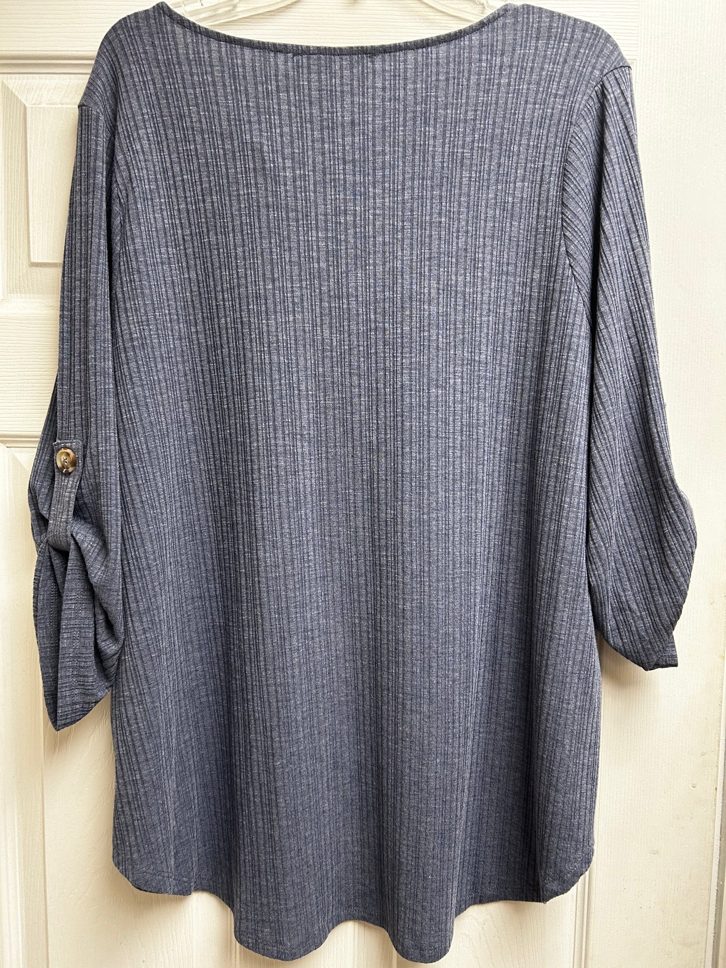 Fred & David 3/4 Sleeve Plus Size Top 2x