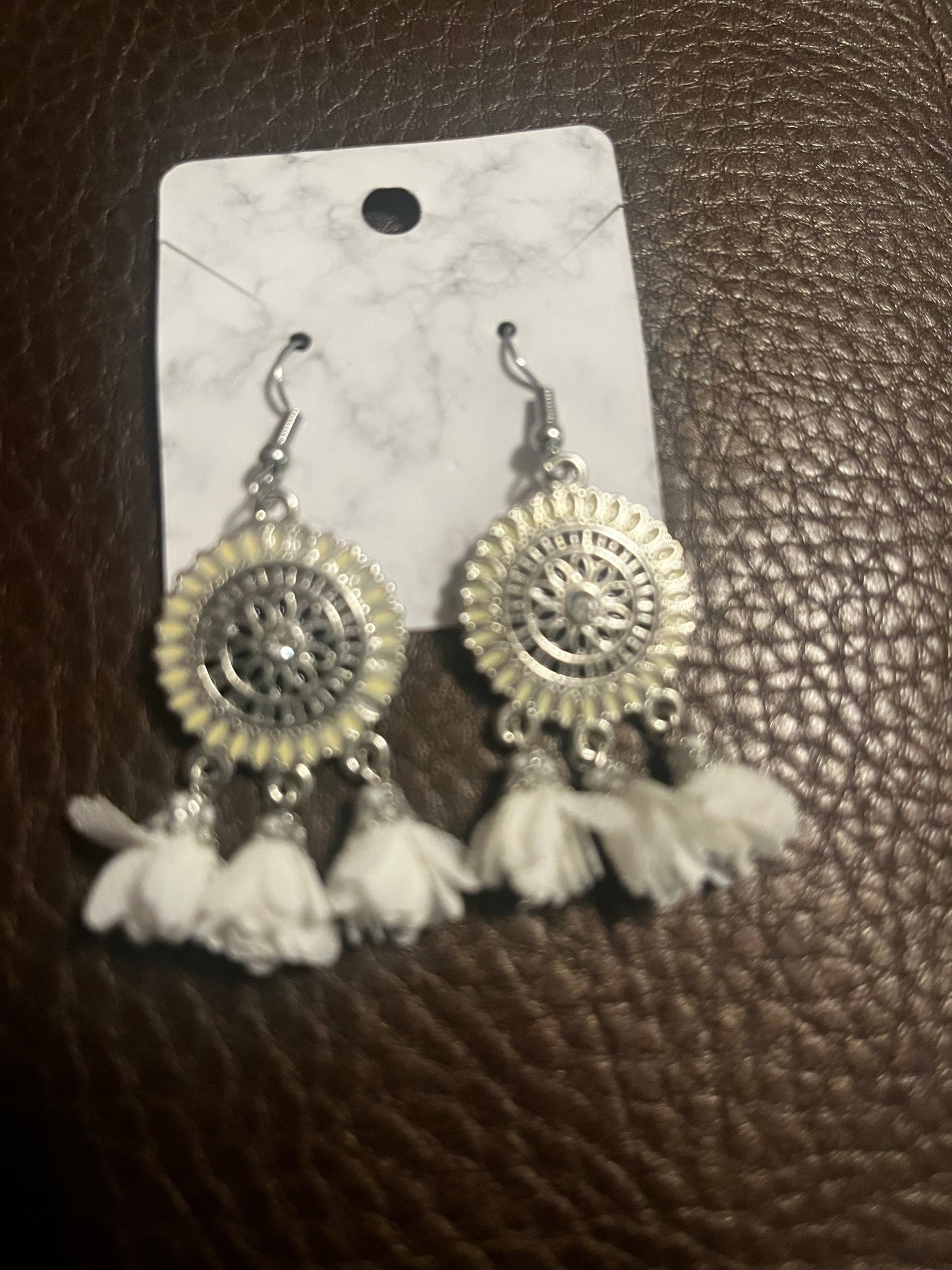 Emily Rose Flower Drop Earrings
