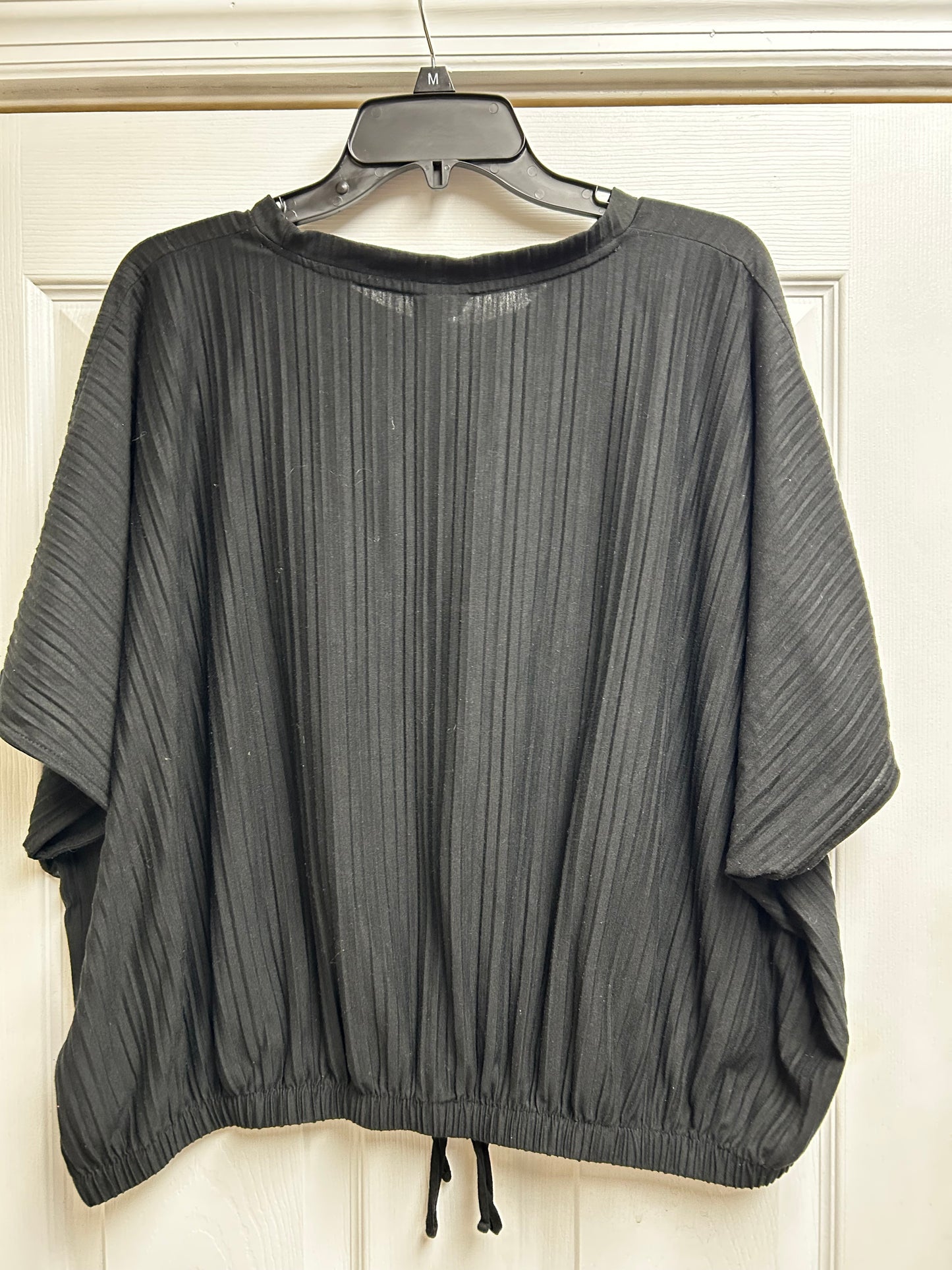 Plus Size Black Top- a. new day 2x